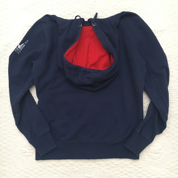 New England Patriots Embroidered Zip Up Hoodie Sweatshirt Small - Picture 6 of 6